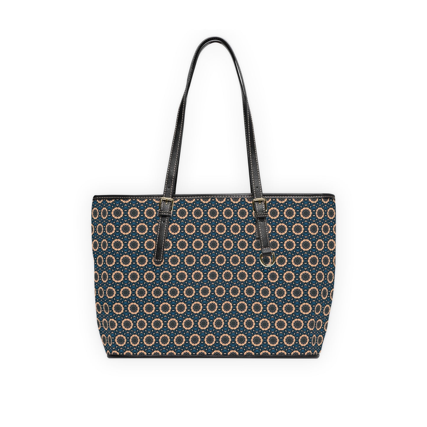 BLKSUN Cymatic Aop Pu Leather Shoulder Bag