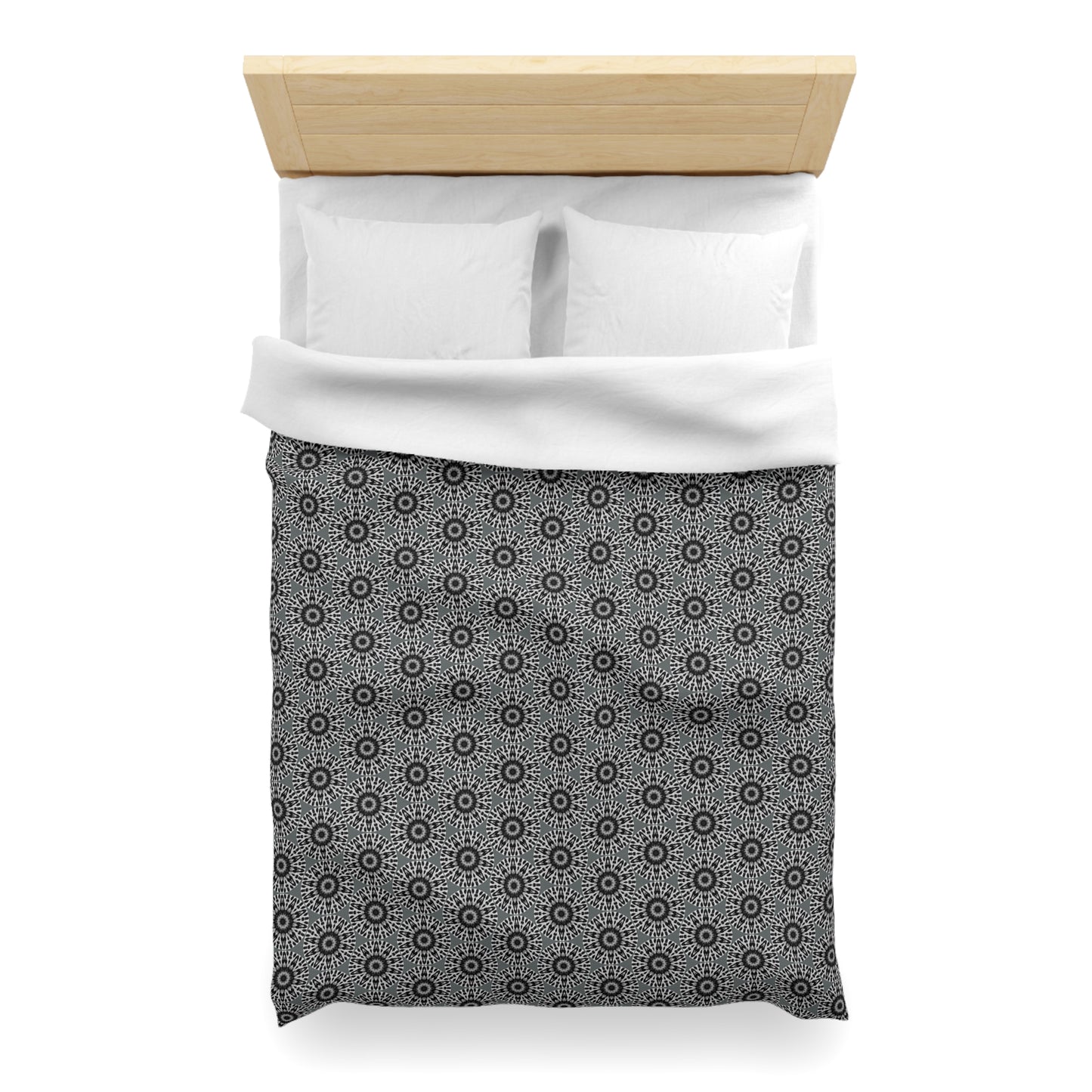"E-VEIL EYE" Cymatic Duvet Cover (Dark Grey) - Housewarming