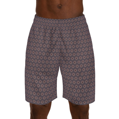 Men's “A-BYSS” Cymatic AOP Jogger Shorts