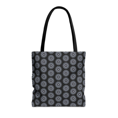 MAYA Cymatic Aop Customisable Tote Bag (Black)