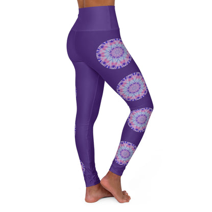 Women's K47 Prt High Waist Leggings [DAS33D]