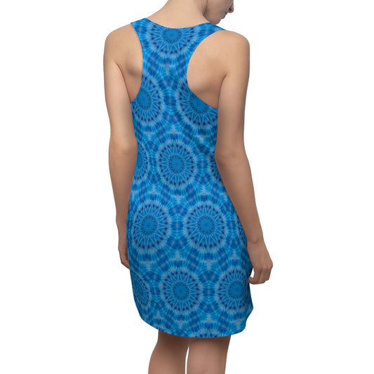 Women’s "AVIAN" Cymatic Print Racerback Dress