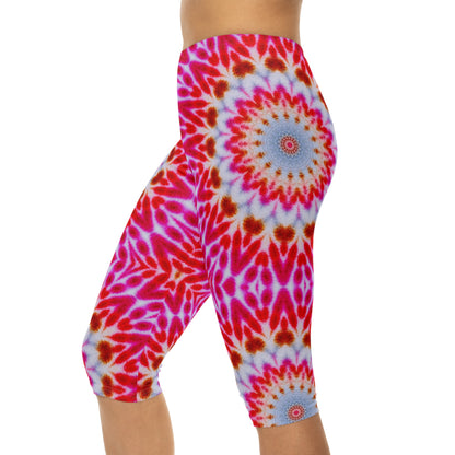 Women's "COM.PL3X" Capri Leggings