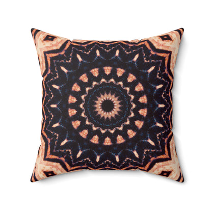 "TRIBAL" Cymatic Print Square Cushion
