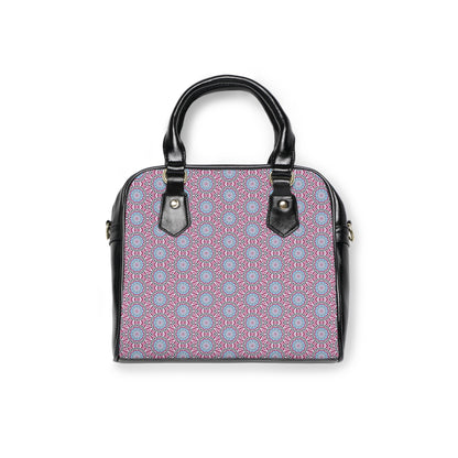 HYP3R Cymatic Aop Pu Shoulder Handbag