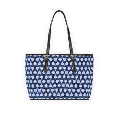 SNWFLK Cymatic Aop Pu Leather Shoulder Bag