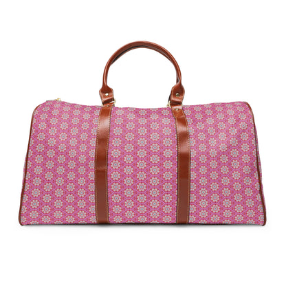 COM.PL3X Cymatic Aop Waterproof Pu Travel Bag