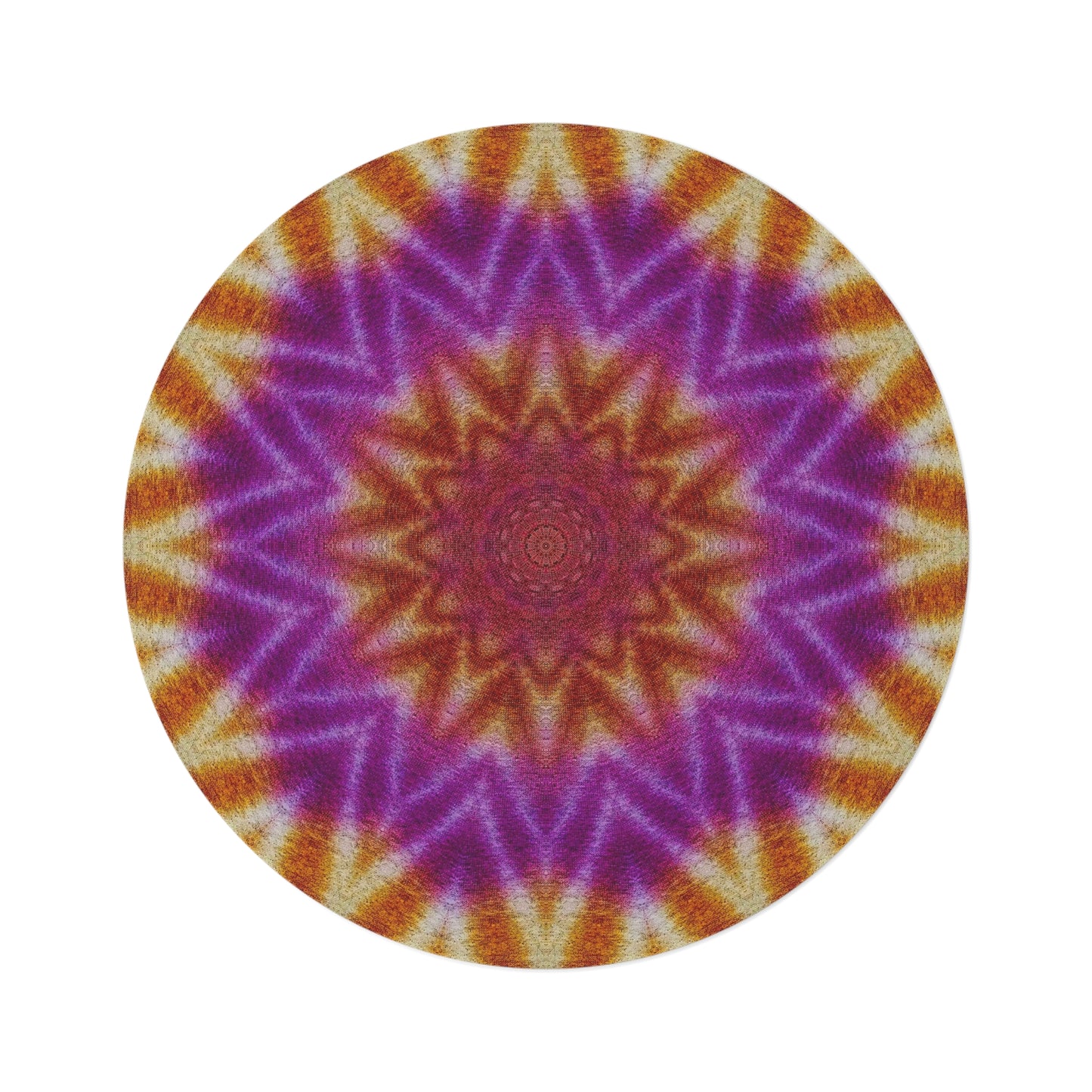 OST3OS Cymatic Round Rug