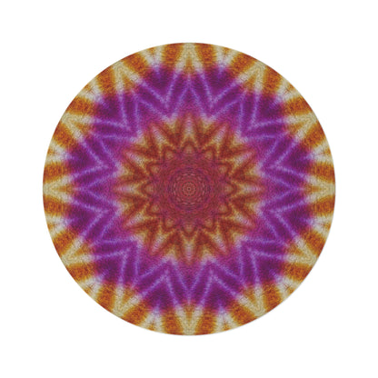 OST3OS Cymatic Round Rug