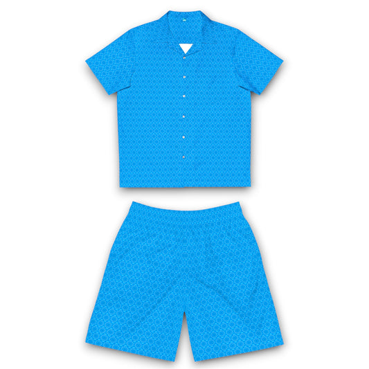 Men's "AVIAN" Cymatic AOP Summer Set