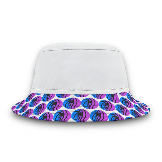 3ETD Logo Prt Bucket Hat (White)