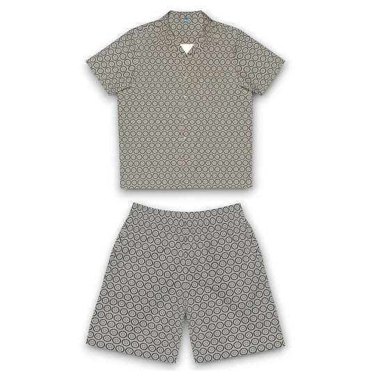 Men's Noir "417" Cymatic Aop Summer Set