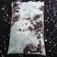 Black & Grey Crumple Tie Dye Pillow Case (x2)