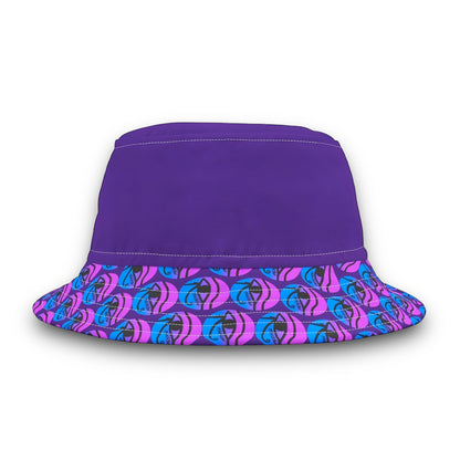 3ETD Logo Prt Bucket Hat (Purple)