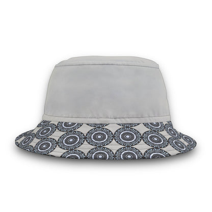 MAYA Cymatic Prt Bucket Hat (Light Grey)