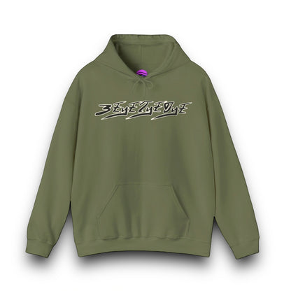 Men's 3ETD Noir "417" Cymatic Print Hoodie