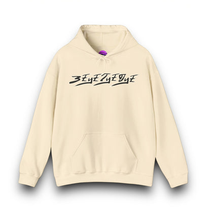 Men's 3ETD Noir "417" Cymatic Print Hoodie
