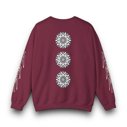 Unisex 3ETD Cymatic Print Crewneck (KABBA)