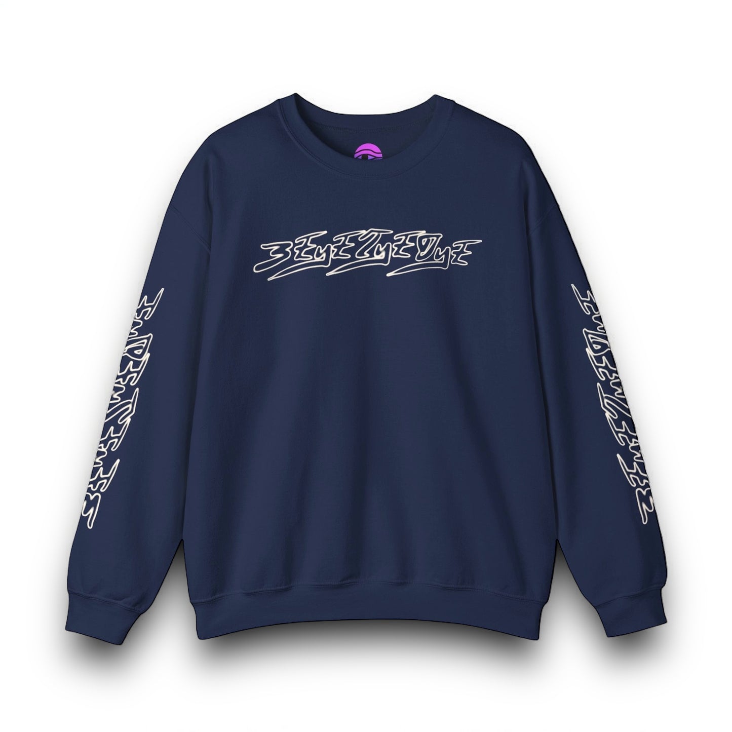 Unisex 3ETD Cymatic Print Crewneck (KABBA)