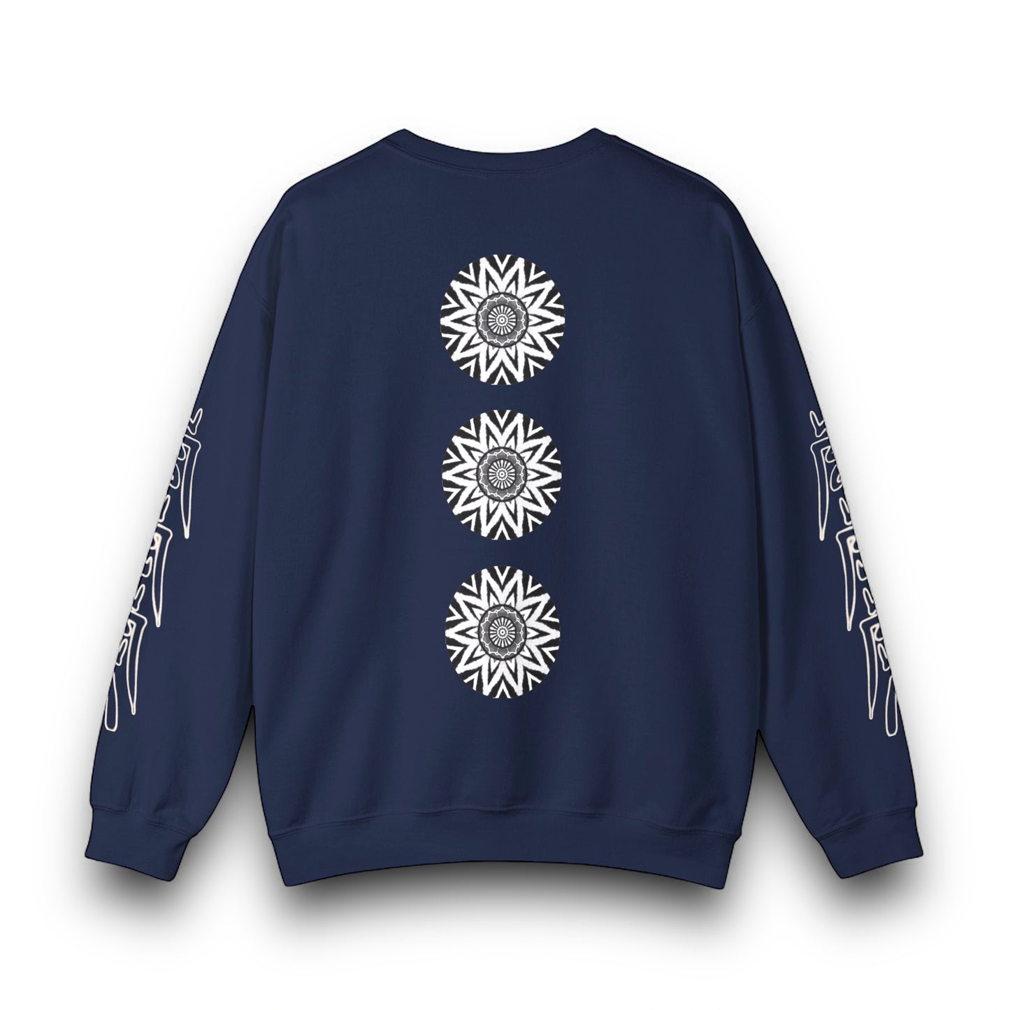 Unisex 3ETD Cymatic Print Crewneck (KABBA)