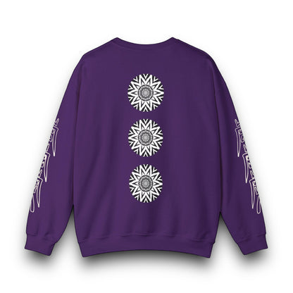 Unisex 3ETD Cymatic Print Crewneck (KABBA)