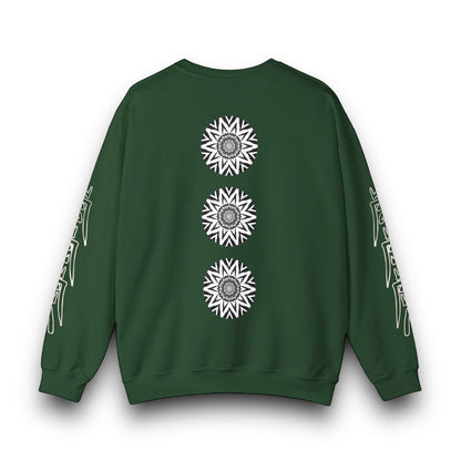 Unisex 3ETD Cymatic Print Crewneck (KABBA)