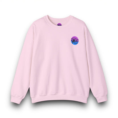 Unisex 3EyeTyeDye Logo Print Sweatshirt