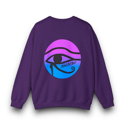 Unisex 3EyeTyeDye Logo Print Sweatshirt