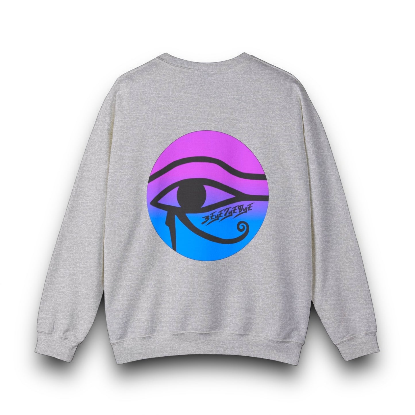 Unisex 3EyeTyeDye Logo Print Sweatshirt