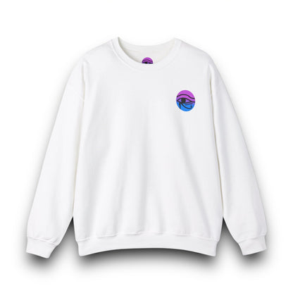 Unisex 3EyeTyeDye Logo Print Sweatshirt