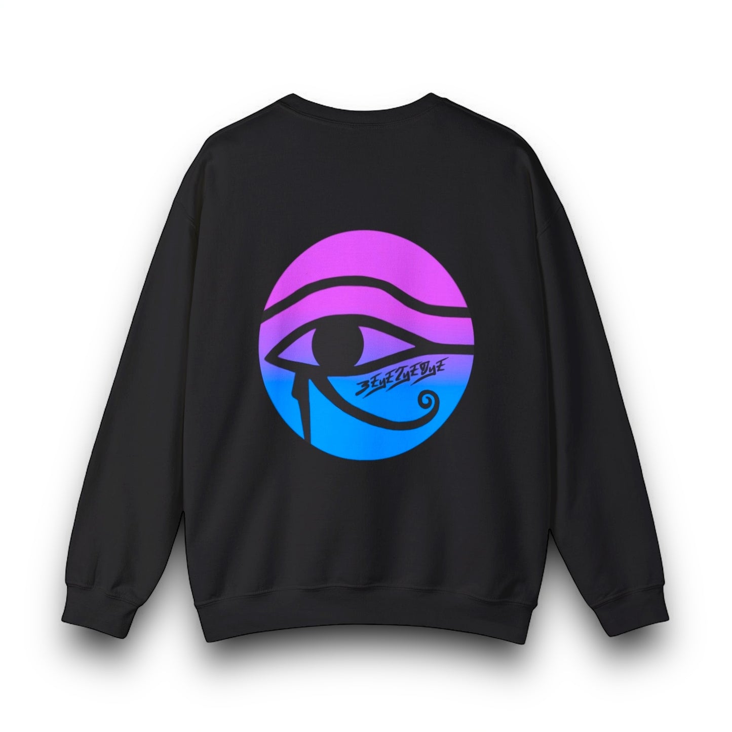 Unisex 3EyeTyeDye Logo Print Sweatshirt