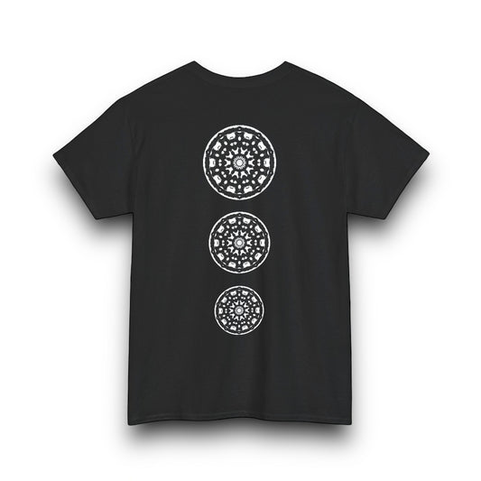 Men's 3ETD Cymatic Print T Shirt (STMPUNK)