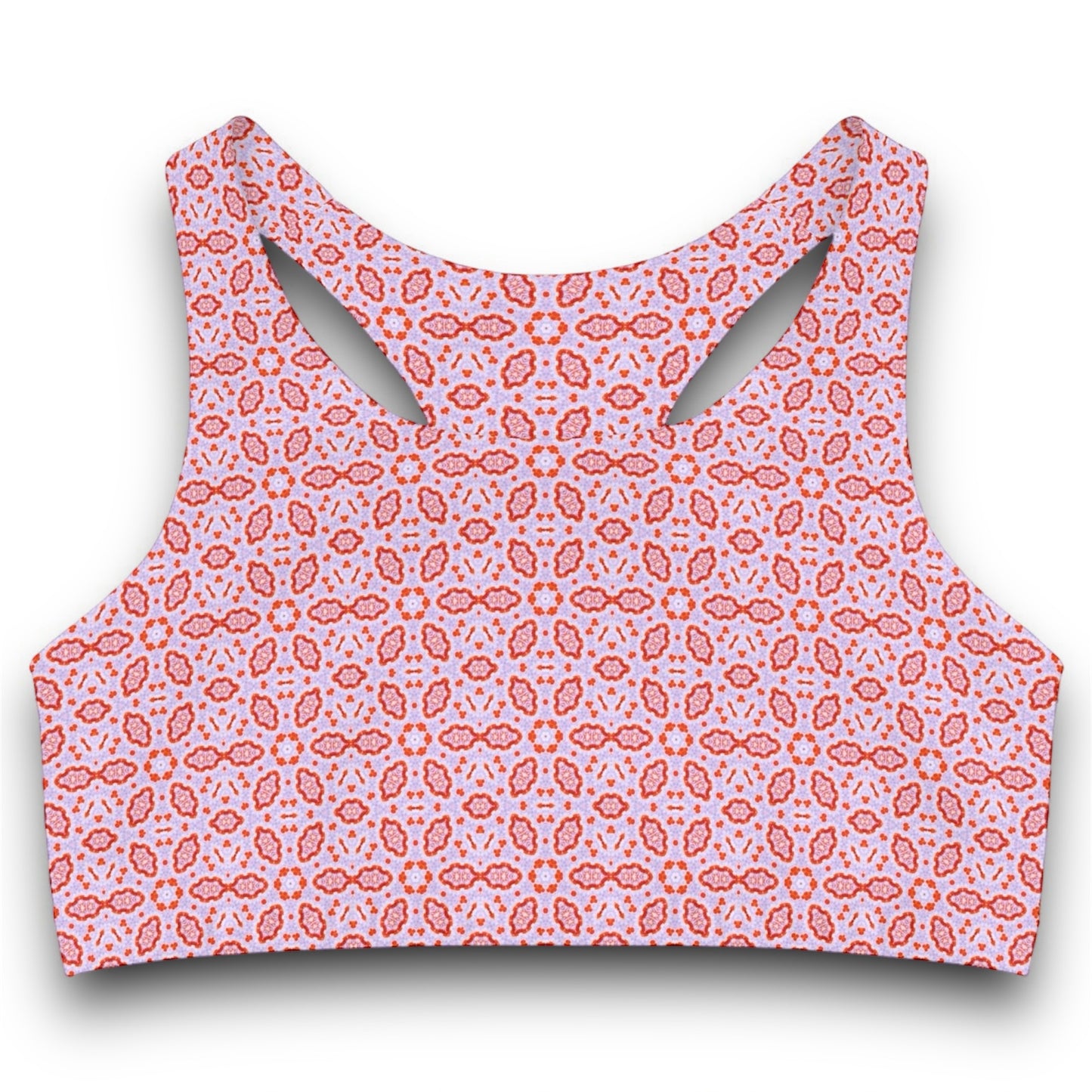 Women's Cymatic AOP Seamless Sports Bra (HEXA)