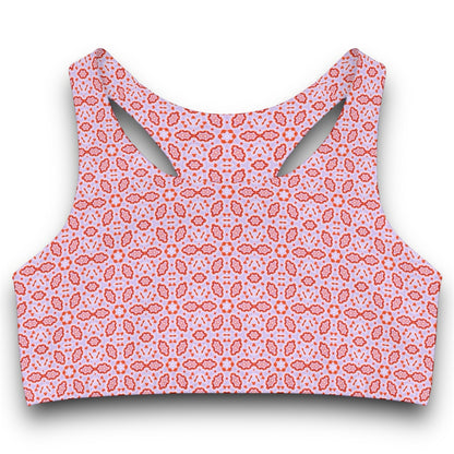 Women's Cymatic AOP Seamless Sports Bra (HEXA)