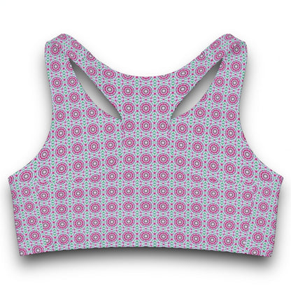 Women's Cymatic AOP Seamless Sports Bra (HADRN)