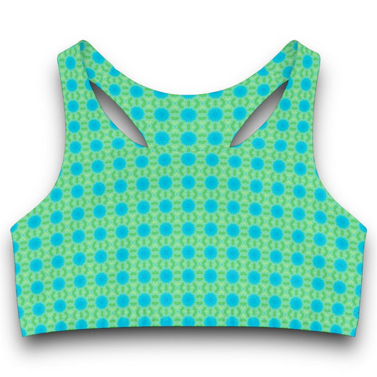 Women's Cymatic AOP Seamless Sports Bra (FUSiON)