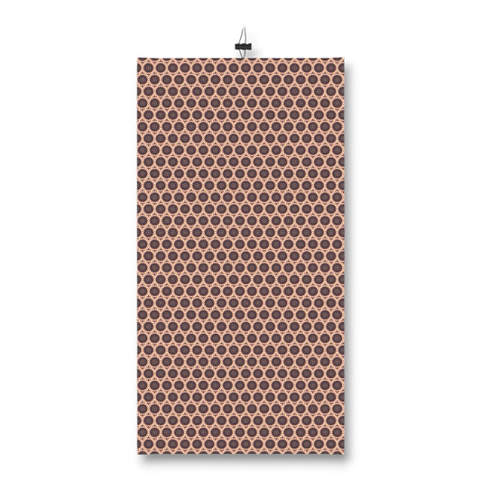 TRIBAL Aop Drawstring Neck Warmer