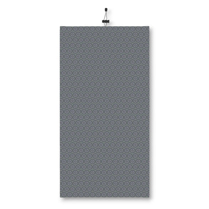 MAYA Aop Drawstring Neck Warmer (Dark Grey)