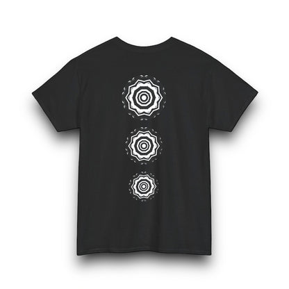 Men's 3ETD Cymatic Print T Shirt (417)