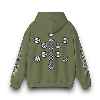 Men's 3ETD Noir "417" Print Hoodie