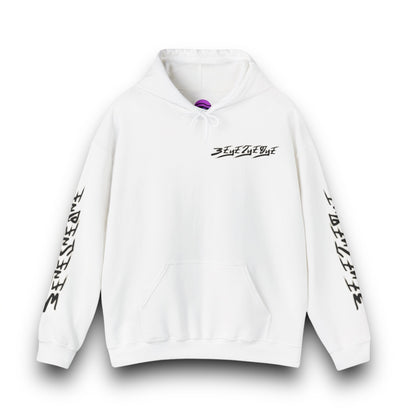 Men's 3ETD Noir "TRIBAL" Cymatic Print Hoodie