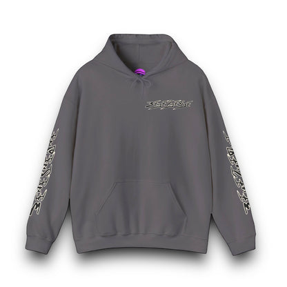 Men's 3ETD Noir "TRIBAL" Cymatic Print Hoodie
