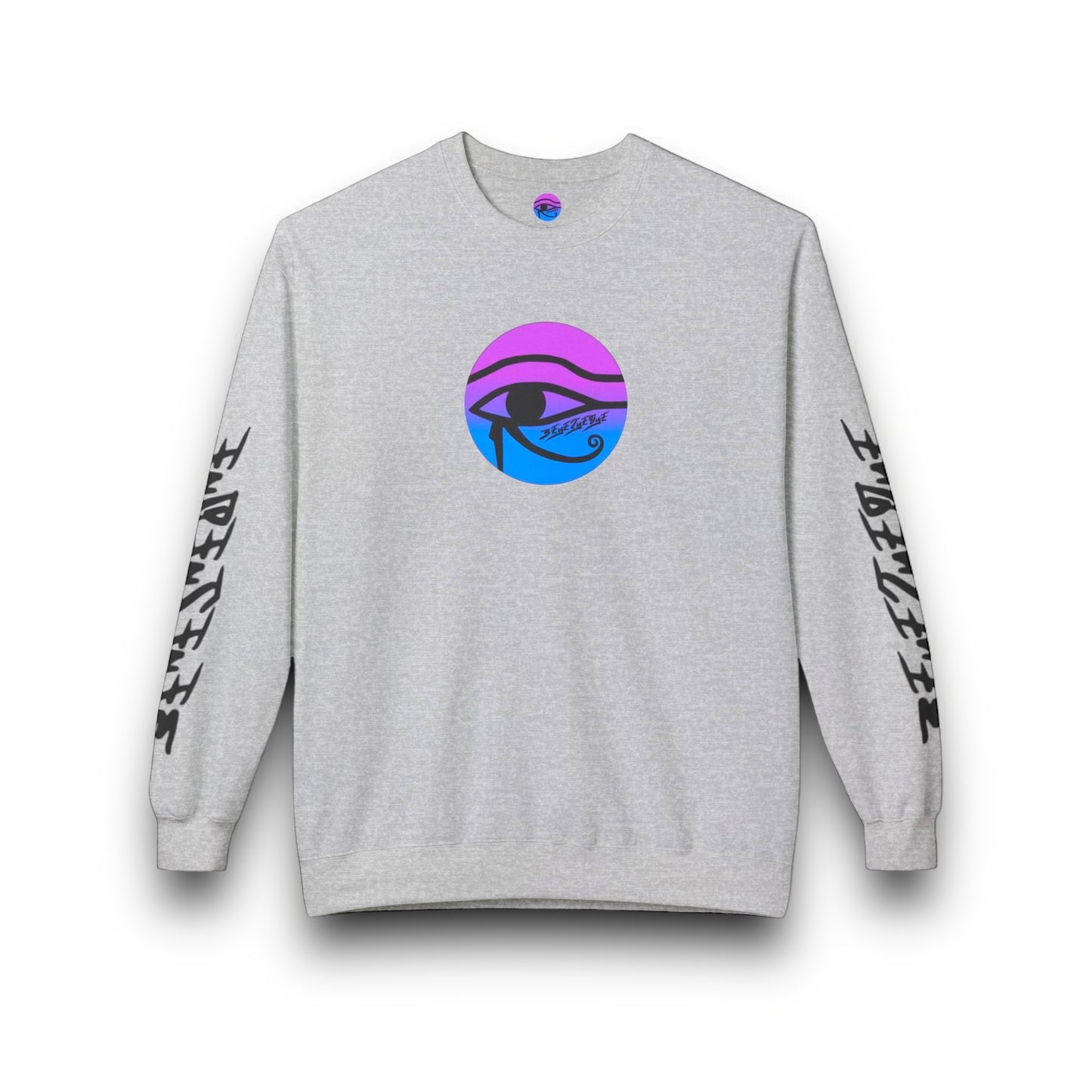Unisex 3ETD Logo Softstyle Flecce Crewneck