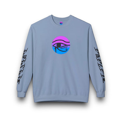 Unisex 3ETD Logo Softstyle Flecce Crewneck