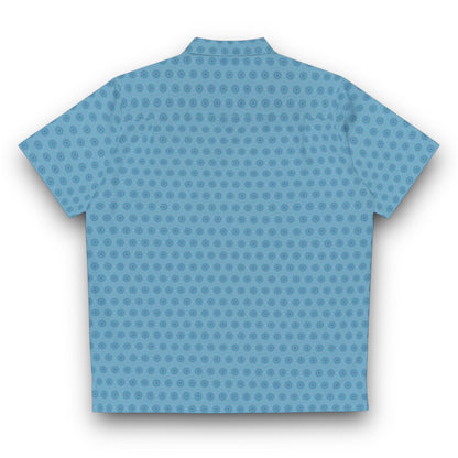 Men's GR33N3RY Cymatic AOP Boxy Hawaiian Shirt