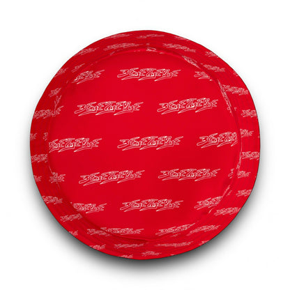 3ETD Wht Outline AOP Bucket Hat (Red)