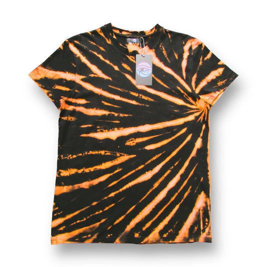 Gradient Sunrise Bleach Tie Dye T Shirt