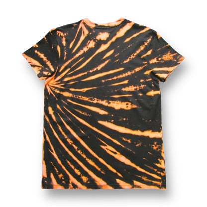 Gradient Sunrise Bleach Tie Dye T Shirt