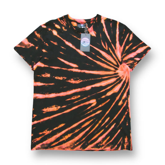 Gradient Sunrise Bleach Tie Dye T Shirt