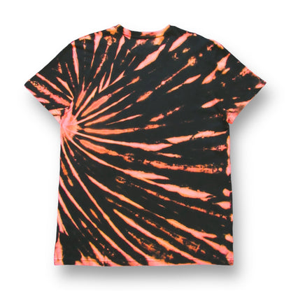 Gradient Sunrise Bleach Tie Dye T Shirt